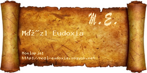 Mözl Eudoxia névjegykártya